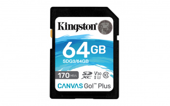 Memoria SD Kingston Technology CANVAS GO! PLUS